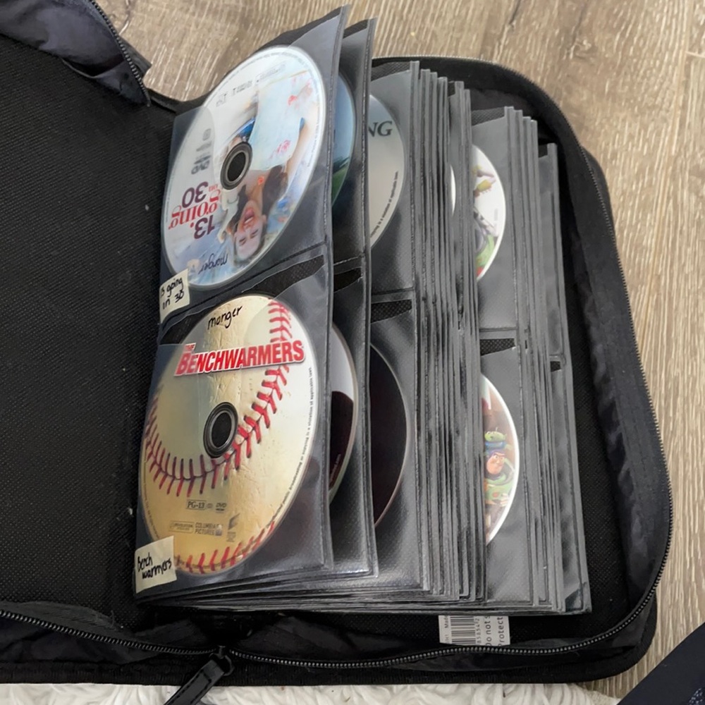Bag of DVDs